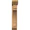 Ekena Millwork Merced Slat Smooth Bracket w/ Offset Brace, Western Red Cedar, 7 1/2"W x 34"D x 42"H BKT0806X34X42MRC06SWR - alternate 4
